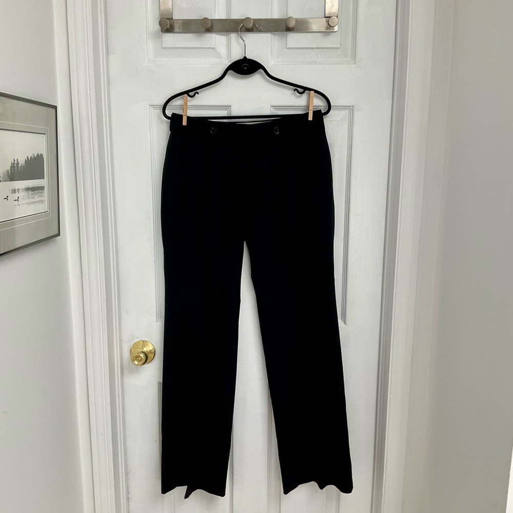 Banana Republic Black Tailored Trousers